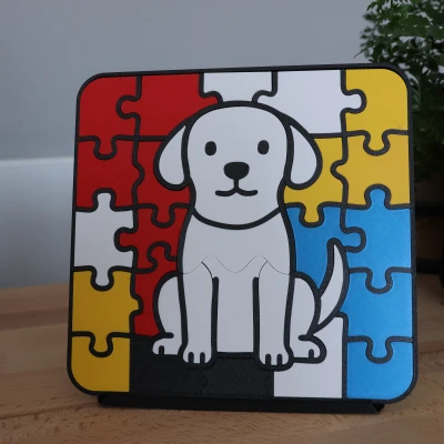 Câu Đố Chó (Loạt Câu Đố Piet Mondriaan 2/2)