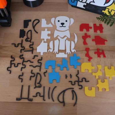 Câu Đố Chó (Loạt Câu Đố Piet Mondriaan 2/2)