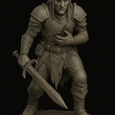 Elf Chiến Binh Bị Thương