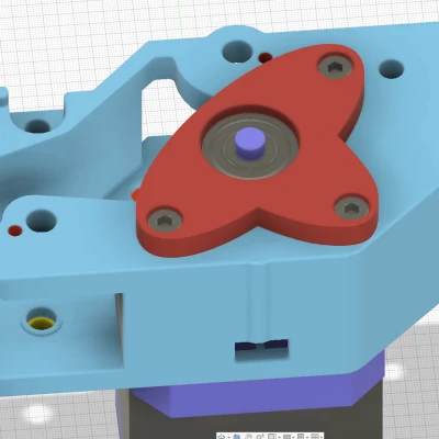 Giá đỡ kép cho động cơ Servo Sovol SV08