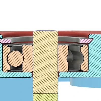 Giá đỡ kép cho động cơ Servo Sovol SV08