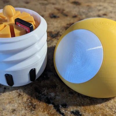 Khay đựng game Nintendo Switch - Cập nhật chiều dài núm đúng!!!