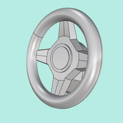 Vô Lăng Đồ Chơi Cho Xe Ô Tô Bằng Bìa Carton