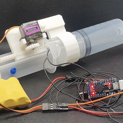 Pít-tông xi-lanh tự động cho servo MG90S