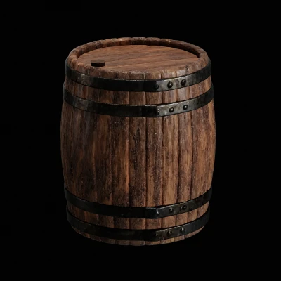 Trang trí thùng gỗ cho bể cá/bể cạn/mô hình thu nhỏ