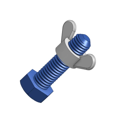 Đai ốc cánh bướm cho bu lông M8-1.25