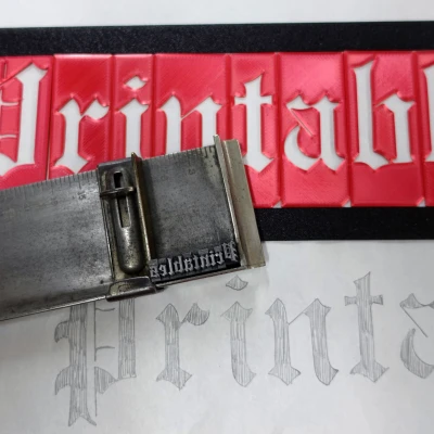 Khuôn Vẽ Chữ Rời - Font Engravers Old English