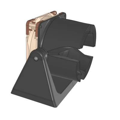 NV-AA1-12 Bộ Khuếch Đại Luồng Khí - Giá Đỡ Trục Xoay