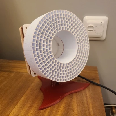 Quạt Bàn Noctua 120mm Lưu Lượng Dòng Chảy (Laminar Flow) Hướng Xa (>2.5m)