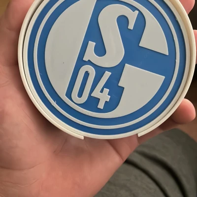 Bộ Đế Lót Ly Schalke 04 Có Kệ Đựng