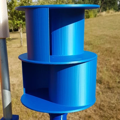 Biến thể Turbine Gió Trục Đứng Savonius