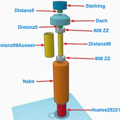 Turbine Gió Darrieus Savonius Phiên Bản 2 Remix