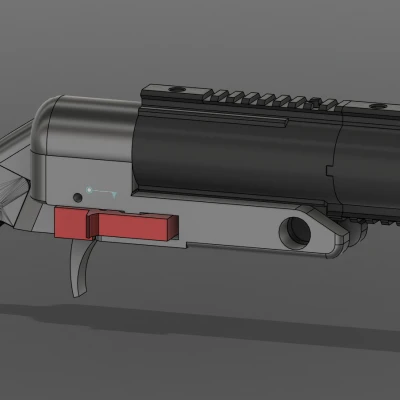 Ống phóng lựu đơn nòng Airsoft 40mm Libra