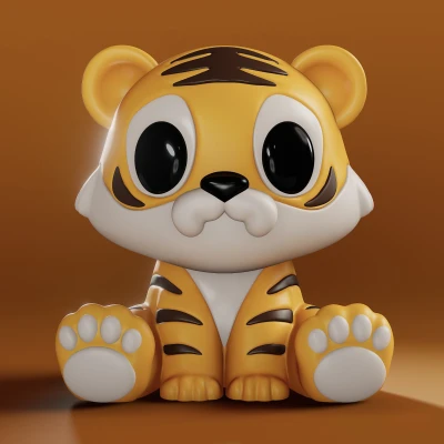 Mô Hình Hổ Con Tony Dễ Thương