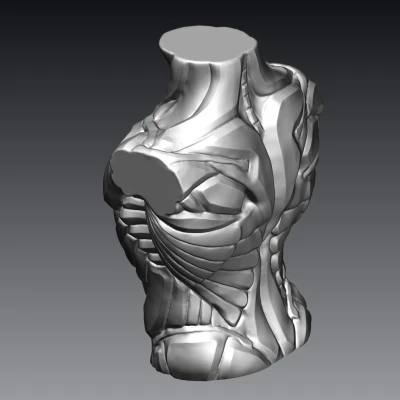 Tượng Đầu Nam Cách Điệu Cơ Bắp