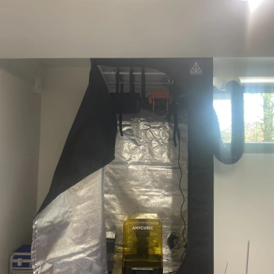 Bộ chuyển đổi cửa sổ cho ống thông gió 100mm (thông gió lều trồng cây)