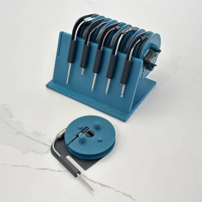 Cuộn Dây Thăm Dò BBQ Có Thể Xoay - Bản Remix