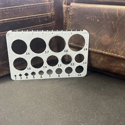 Thước đo tròn dạng thẻ tín dụng