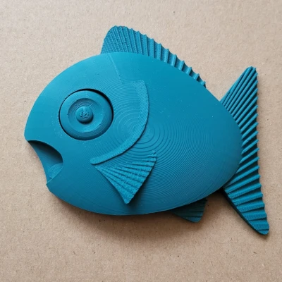 Icon Cá Mặt Cười Facebook Bản 3D