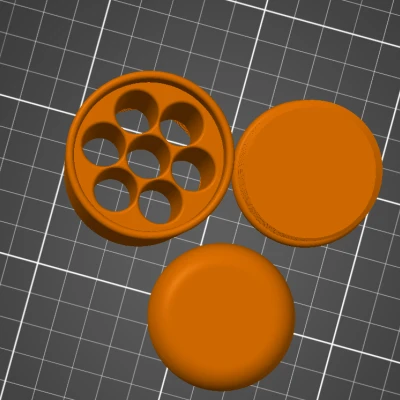 Máy Nhồi Cone 7 Cái 1 Lần