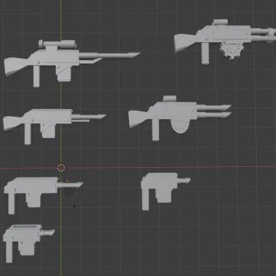 Các Biến Thể Súng Lasgun Dummy13 Warhammer40k