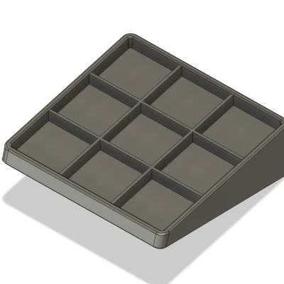 Hộp Trưng Bày Artisan Keycap 3x3