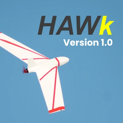 Máy bay cánh bay HAWk RC Module hóa