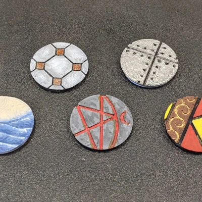 Đế Mô Hình RPG Nam Châm 25mm