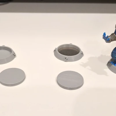 Đế Mô Hình RPG Nam Châm 25mm