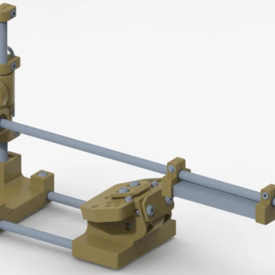 Bộ gá mài dao/kéo có đá xoay