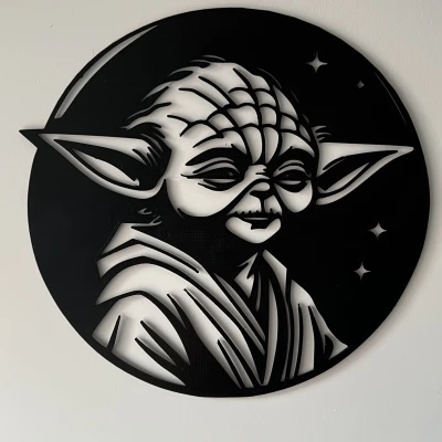 Tranh Tường Yoda #2