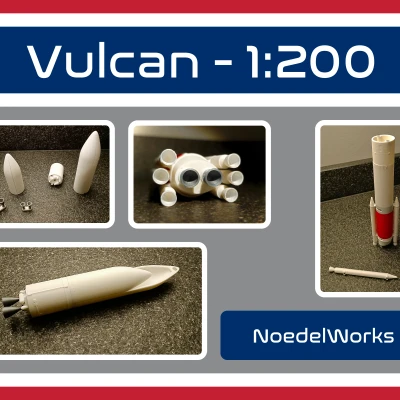 Mô hình Vulcan (tỷ lệ 1:200) của NoedelWorks