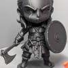 Nữ chiến binh Viking | Chibi PrintU - Thumbnail 2