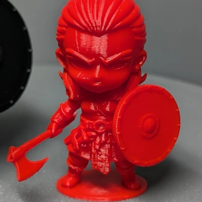 Nữ chiến binh Viking | Chibi PrintU