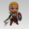 Nữ chiến binh Viking | Chibi PrintU - Thumbnail 6
