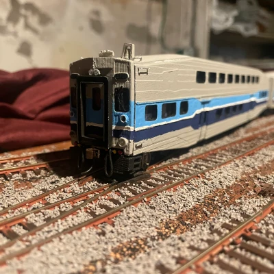 Chi tiết Đầu máy Bombardier BiLevel Tỷ lệ HO