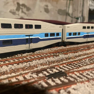 Chi tiết Đầu máy Bombardier BiLevel Tỷ lệ HO