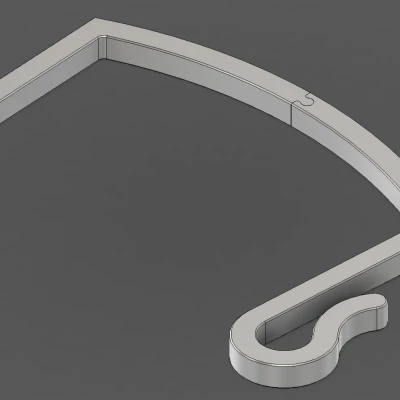 Móc treo tường 9 inch