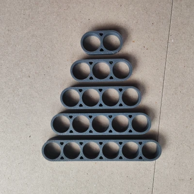 Bộ Giữ Pin 18650 | Kênh Luồn Dây (2-6 Cell)