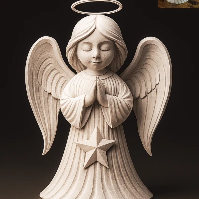 Thiên thần Giáng sinh Dễ thương