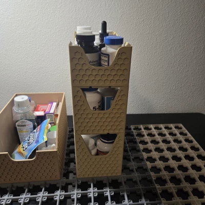 Bộ sưu tập Hộp Đa Năng Gridfinity Cho Phòng Tắm - Thuốc, Vệ Sinh, v.v.