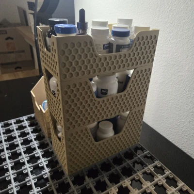 Bộ sưu tập Hộp Đa Năng Gridfinity Cho Phòng Tắm - Thuốc, Vệ Sinh, v.v.