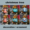 Đồ trang trí cây thông Noel Pokemon Kanto Starter phiên bản tuần lộc - Thumbnail 1
