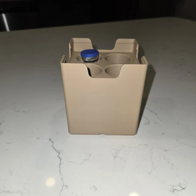 Giá Đỡ Lọ 30ml (Nước Vô Trùng) Gridfinity Xếp Chồng