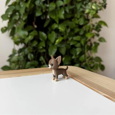 Chó Chihuahua con - Mô hình in 3D
