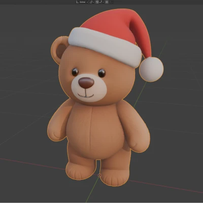 Gấu Giáng Sinh Đa Sắc AMS