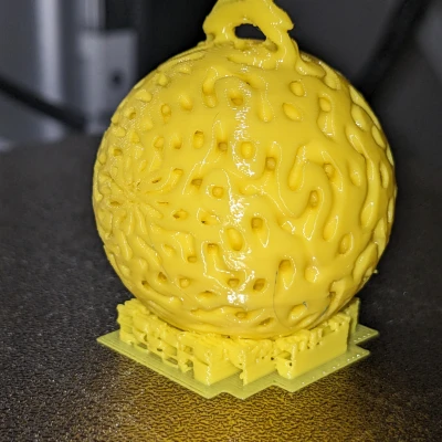 Trang Trí Giáng Sinh Hình Tròn Gyroid - Loại 2