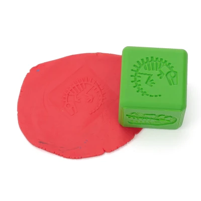 Khối đóng dấu cho bé chơi vận động giác quan với hình ảnh