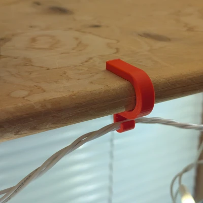 Kẹp đèn kệ - một hoặc hai dây