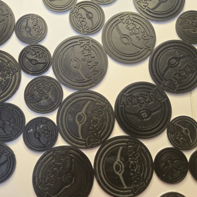 Chân Đế Đồng Xu Pokemon TCG Có Thể Chỉnh Sửa